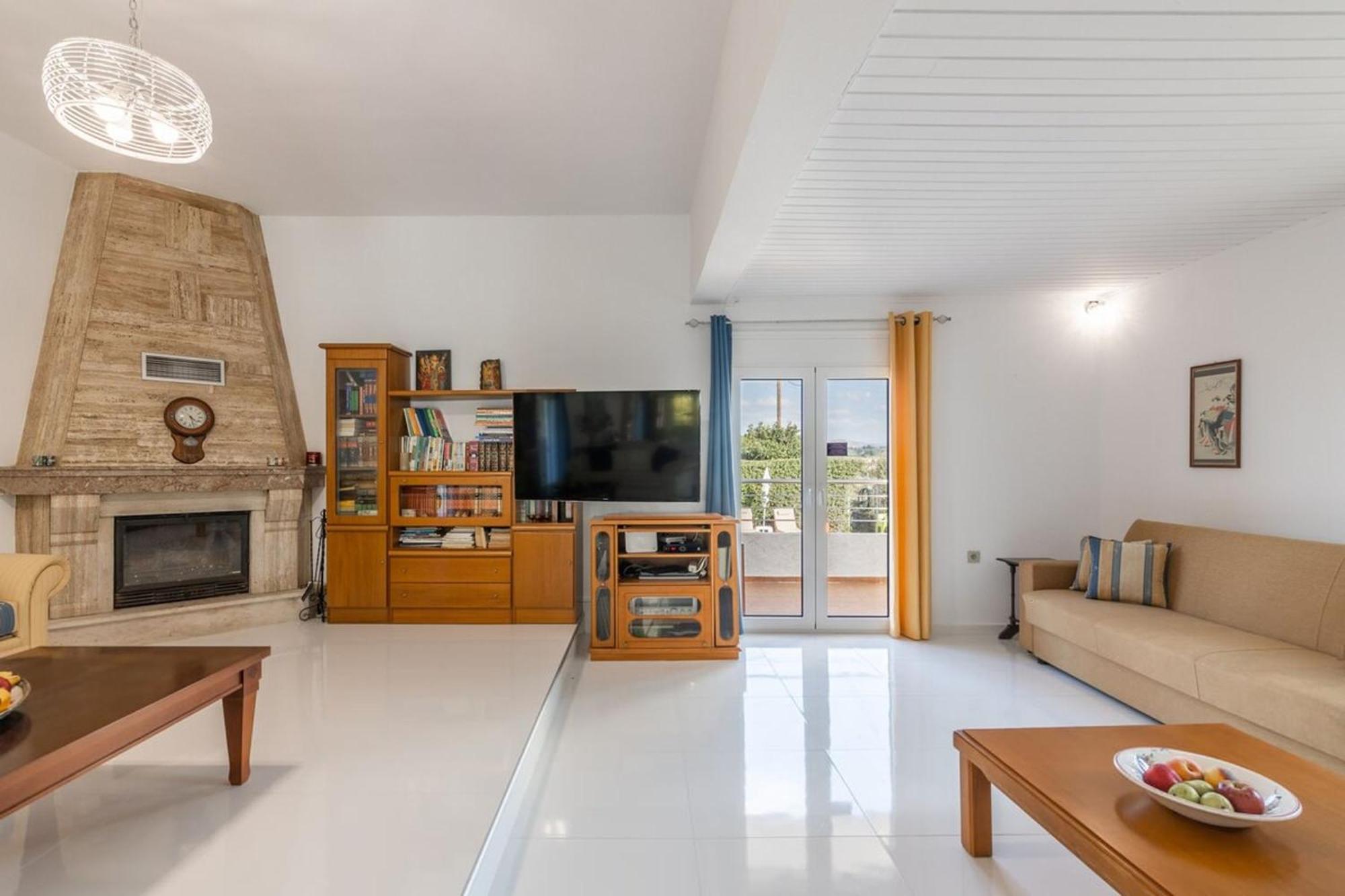 Amazing Villa Chrysanthi With Private Pool In Heraklion Epano Vathia Exterior photo